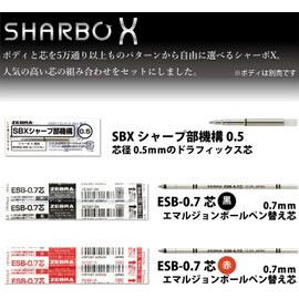 Zebra Sharbo X Dedicated Refill Set A SE-SB-X-A