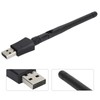 Wireless Network Card High Transmission Speed Black 300Mbps USB Adapter
