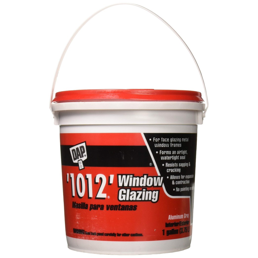 DAP 1270 1012 Glazing Gal Raw Building Material, Alum. Gray
