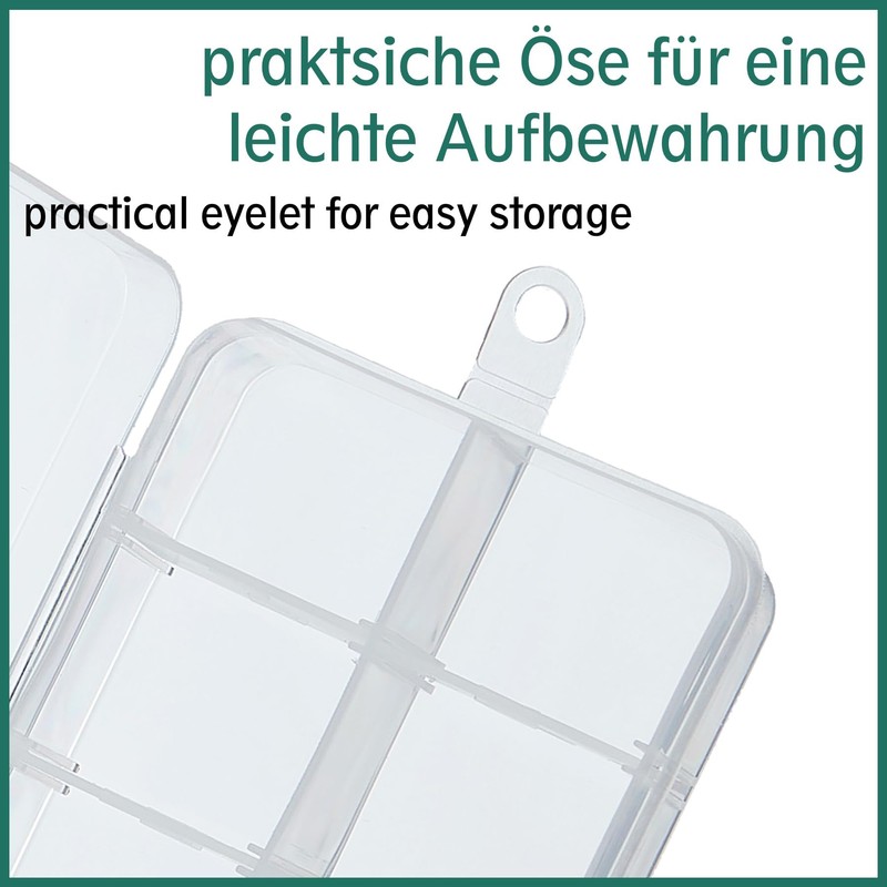 Sorting Box with 15 Adjustable Compartments Plastic Storage Box Organiser