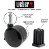 Weber # 70359 Fixed Caster with Insert