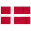 Storm&Lighthouse Denmark Flag Danish Flag European Flags 5ft x 3ft