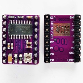 (LOLO import) DRV8825 5pcs Stepper Motor Driver with UART Heatsink for 3D Printer (DRV8825*5)
