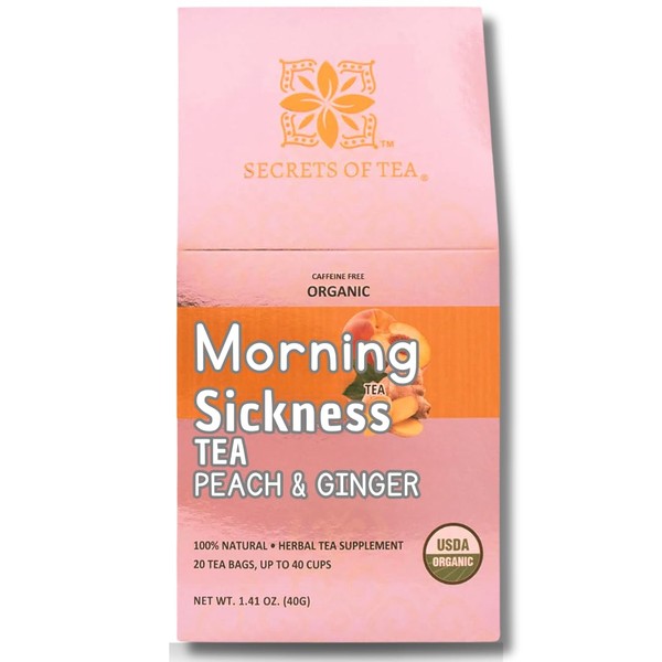 Secrets Of Tea Morning Sickness Tea - Peach & Ginger