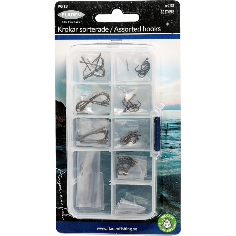 FLADEN 10 Assorted Sinkers - Grey
