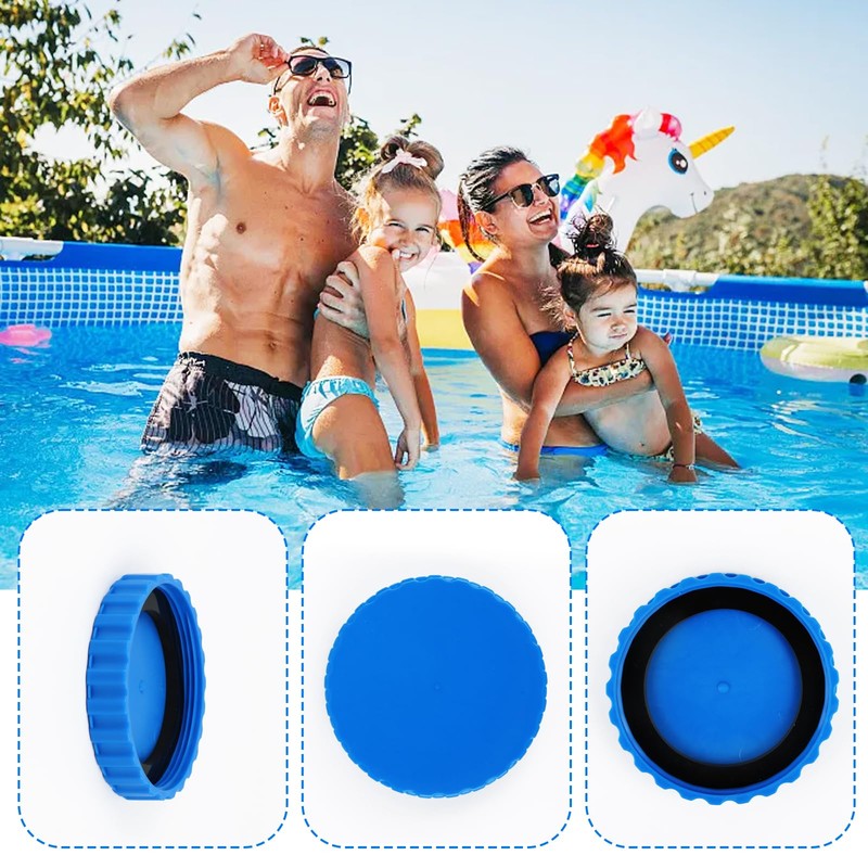 Winter Closure Set, 2 Pieces Winter Plugs Pool with Matching