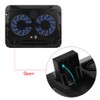 Ultra Thin USB Laptop Cooler Base 2 Mute Fan Notbook