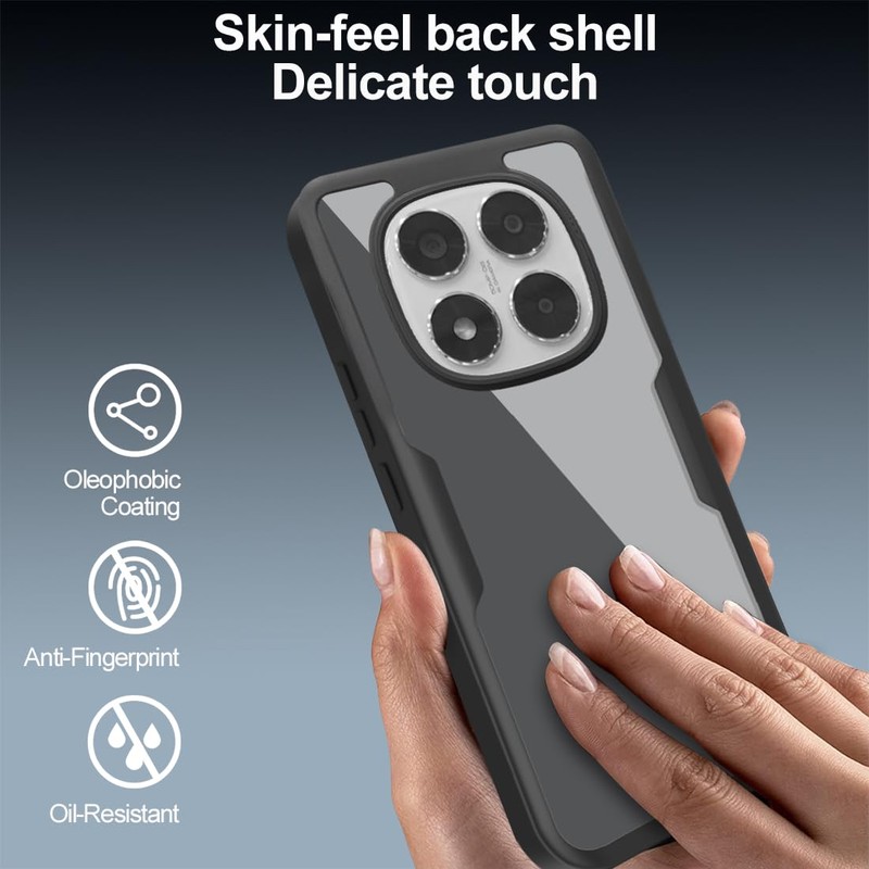 MRRSIWEI for Redmi Note 15 5G Case with Screen Protector.Full