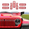 Front Grille Mesh Inserts with Camera Grill Decoration Exterior Accessories