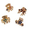 HAND ® HCGS03 Elegant Beautiful Shiny Gold Tone Small Metal