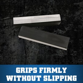 Wilton Tools R-4 Rubber Face Magnefix Jaw Caps, 4" Jaw Width (14840)