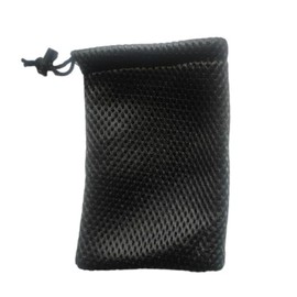 QLXHBOT Nylon Mesh Drawstring Bag, Mesh Bags 10Pcs, Small Storage Pouch String Bags for Small Travel Stuff Bags 10 x 15cm/6 x 4Inch