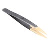 Anti Magnetic Tweezers with Replaceable Pointed Wooden Tips Watch Repair