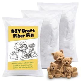 Fiber Filling Stuffing, 450g/1.0lb Stuffing for Crochet,Stuffing for Pillows, Stuffed Animal Stuffing,Polyester Fiberfill Stuffing, Cotton for Pillow Stuffing