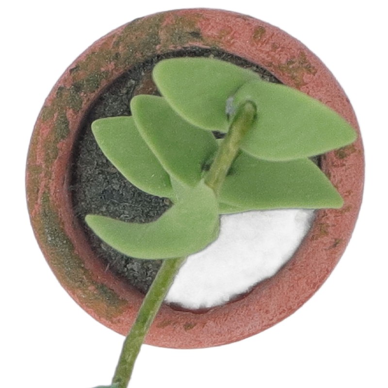 Mini Dollhouse Plant Simulation Realistic Vivid Portable Dollhouse Miniature Potted