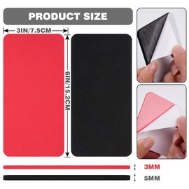 Bylion 8 Pcs Snowboard Shin Pads Guards Protector Foam Pads for Sports Ski, 2 Sizes Shin Pads Foam Padded Ski Boot Liner, Leg and Foot Friction Shin Bang Protection for Skiing Snowboarding