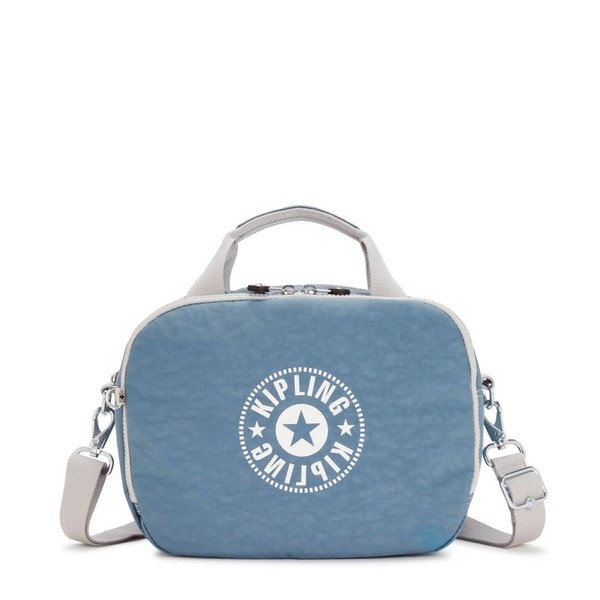 Kipling Palmbeach large toiletry bag (with trolley case), 20.5 cm, 7 litres, blue C, brush blue C, one size, Palmbeach, Brush Blue C, Palmbeach