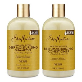 Shea Moisture Champú De Manteca De Karité De 13 Oz Y Acondic