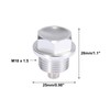 X AUTOHAUX 1 Set M18 x 1.5 Magnetic Oil Drain