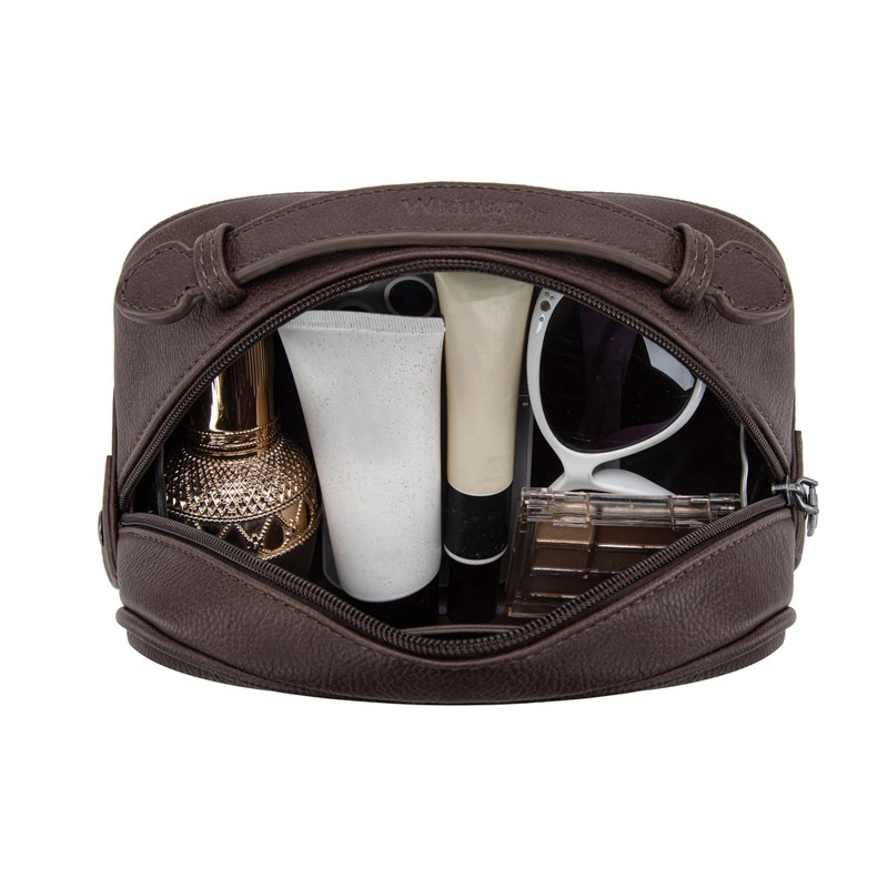 Wrangler Toiletry Bag for Women Travel Cosmetic Organizer WG2211-1901CF