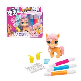 PlayMonster FF501D My Little Pony Fuzzikins-Sunny Starscout,Medium