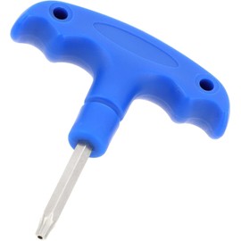 GBTUPOKW Golf Driver Tool Adjustable Golf Wrench Stainless Steel Golf Torque Wrench with Plastic Handle, Golf Head Adjustment Tool for Golf Club Driver Shaft Adapter Torque Tool(T20+Blue)