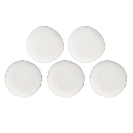 5pcs Face Powder Puff Double Sided Raised Pile Soft Skin Friendly Makeup Powder Puff for Daily Use