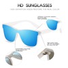 DUBERY Fashion Polarized Sunglasses for Women Men 100% UV Protection