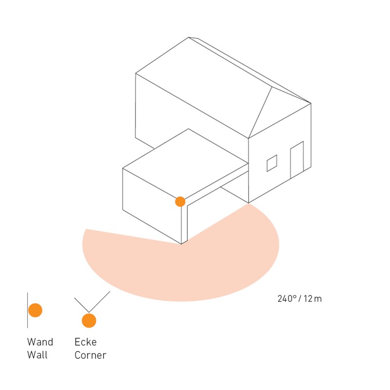 Steinel 602710 Motion IS 240, black, passive infrared, energy efficient,