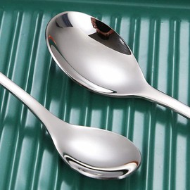 Haskoss Stainless Steel Child Safety Cutlery Bear Kids Spoon and Fork Set Infant Supplies Metal Cutlery Set Dishwasher Safe Service for 2