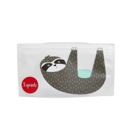 3 Sprouts Snack Bag (2 Pack), Gray (USNSLO)