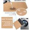 EASTLION Washable Dog Mat, Non-Slip Reusable Puppy Pads, Super Absorbent