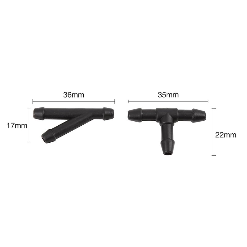 sourcing map Windscreen Washer Nozzles Washing Nozzle Car Windscreen Washer