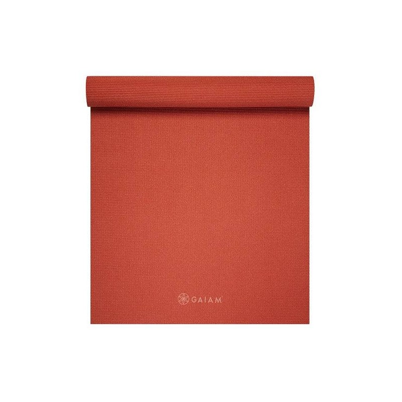 Gaiam Classic Solid Colour Yoga Mat 5mm (Various Colours), Blue