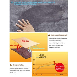 Fitted Crib Sheet for Boys & Girls - Soft Fuzzy Flannel Baby Crib Sheet for Standard Crib & Toddler Mattresses - 28x52 Inch (Light Grey)