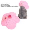Pet Recovery Collar Adjustable Lightweight Prevent Licking Sunflower Shape Cute