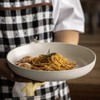Lchkrep Unbreakable Wheat Straw Plates 9 Inch, Reusable Lightweight Deep