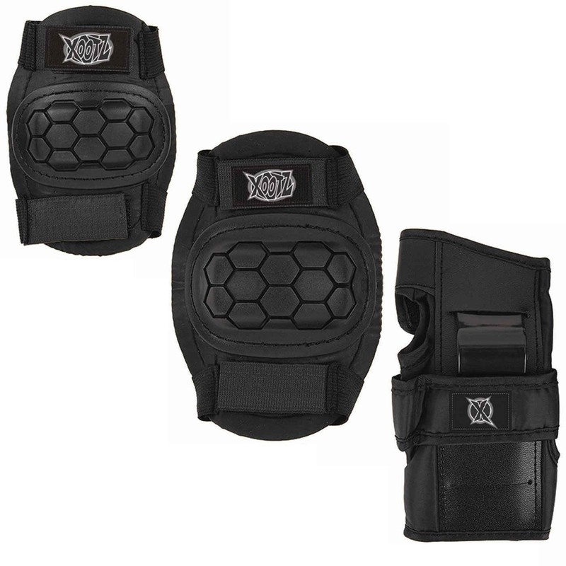 Xootz Kids' Skate Bmx Knee, Elbow and Wrist Protective Set