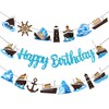 Nautical Birthday Banners Nautical Theme Birthday Party Decorations Cruise Ship