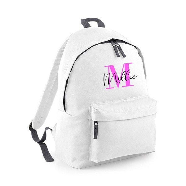 Personalised Backpack for Kids - Customizable Rucksack School Bag with