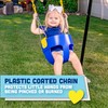 Original High Back Full Bucket Toddler Swing Seat with Plastic
