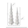Regency International 14-17" Resin Modern Trees, Set of 2, Champagne