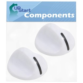 2-Pack 131965300 Dryer Timer Knob Replacement for Frigidaire FSG748GFS1 - Compatible with 131965300 Rotary Knob