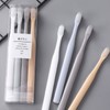 4 types of modern fine bristle toothbrushes set 5ea