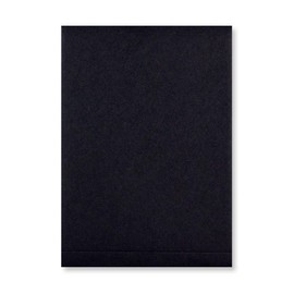 Envelope C6, 162 x 114 mm, black, twine closure, Japanese closure, envelope, envelope, kraft paper - pack of 10