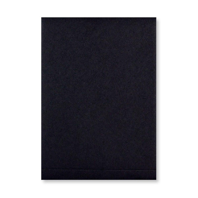 Envelope C6, 162 x 114 mm, black, twine closure, Japanese