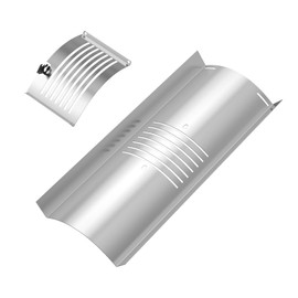 BMMXBI Flame Broiler Slide Cover Bottom Kit Replacement for Pit Boss 1600 Series Pellet Grill Accessories, for Pit Boss Grill PB1600CS, Pro Series 1600 Elite PB1600PS2 Series Grills Parts