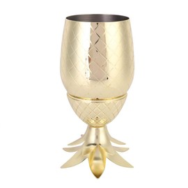 Stainless Steel Pineapple Cocktail Mixer Drinking Shaker Bar Accessories Pineapple Shape Cocktail Cup