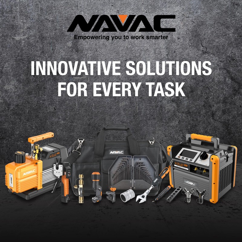 NAVAC F1028 Rapid-Y Connection Fitting for Faster Evacuation and Recovery