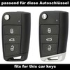 FOAMO FOAMO Autoschlssel Hlle Kompatibel mit VW Golf 7, SEAT,